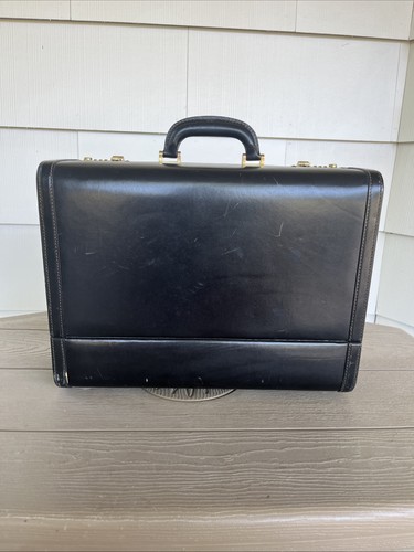 Bally leather briefcase - bally,